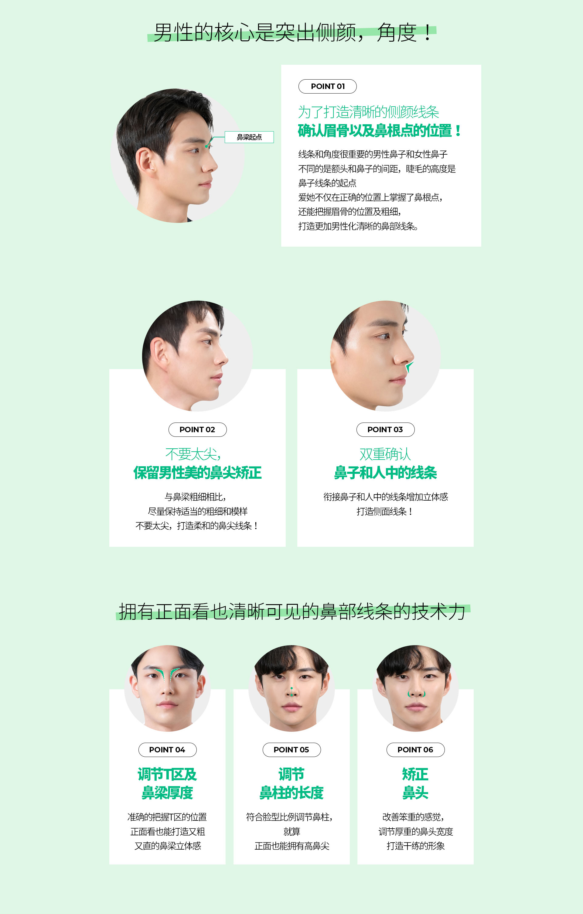 남자코성형